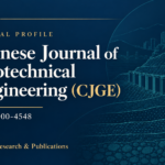 VRC journal profile: Chinese Journal of Geotechnical Engineering (CJGE), ISSN 1000-4548.