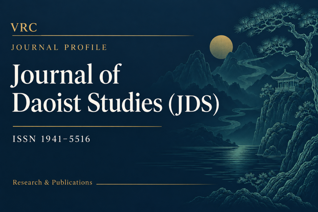 VRC journal profile: Journal of Daoist Studies (JDS), ISSN 1941-5516.