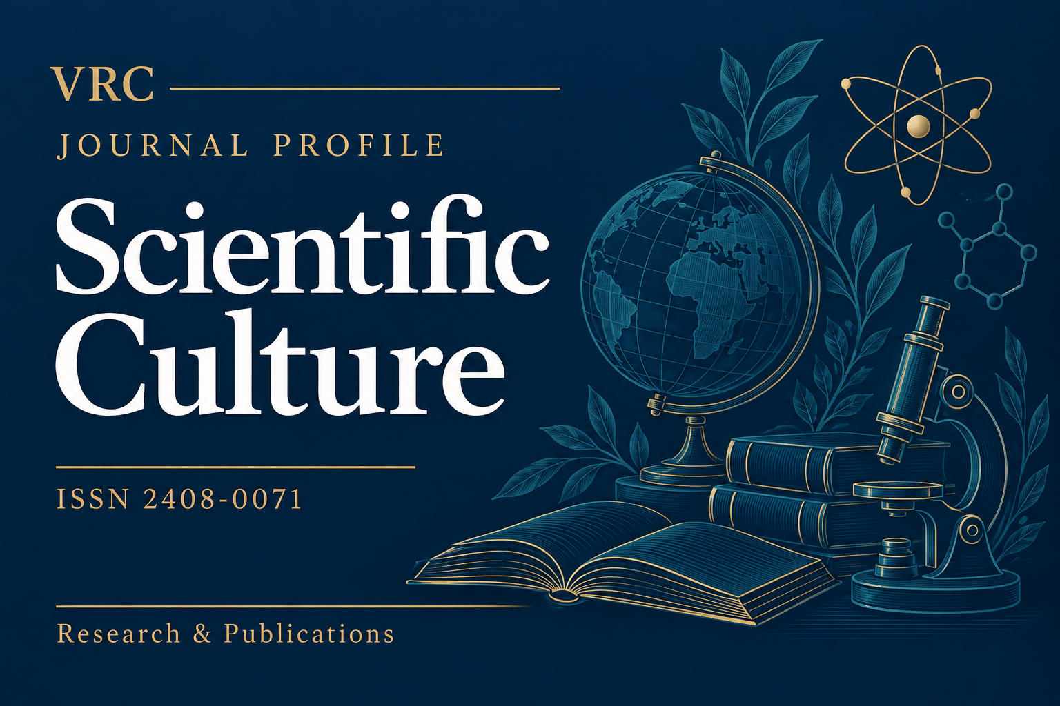 VRC journal profile: Scientific Culture, ISSN 2408-0071.