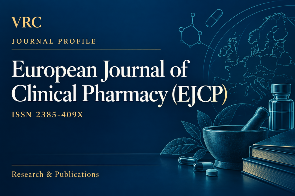 VRC journal profile: European Journal of Clinical Pharmacy (EJCP), ISSN 2385-409X.